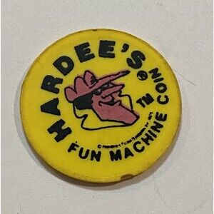 Hardee’s Fun Machine Coin Carls Jr Historic Fast Food Vintage